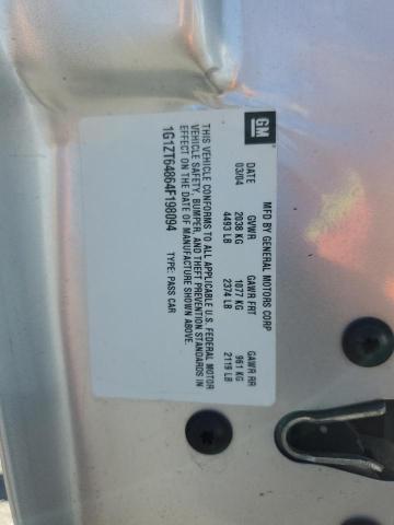 1G1ZT64864F198094 - 2004 CHEVROLET MALIBU MAXX LS 灰色 照片 12