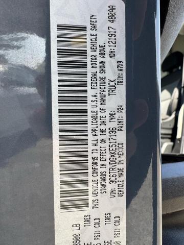 3C6TRVDGXKE517136 - 2019 RAM PROMASTER 2500 HIGH 蓝色 照片 10