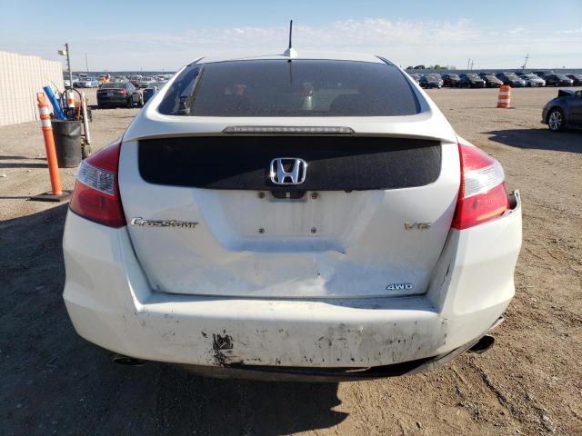 5J6TF2H57CL010691 - 2012 HONDA CROSSTOUR EXL თეთრი ფოტო 6