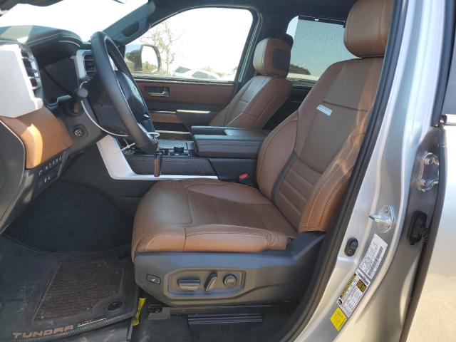 5TFMA5DB0RX133949 - 2024 TOYOTA TUNDRA CREWMAX PLATINUM 银色 照片 7