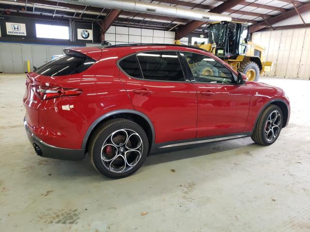 ZASPAKBN6N7D31087 - 2022 ALFA ROMEO STELVIO TI RED photo 3