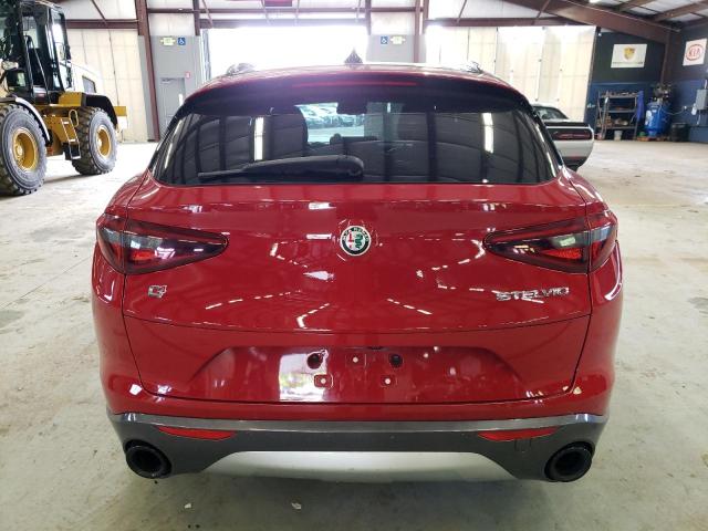 ZASPAKBN6N7D31087 - 2022 ALFA ROMEO STELVIO TI RED photo 6