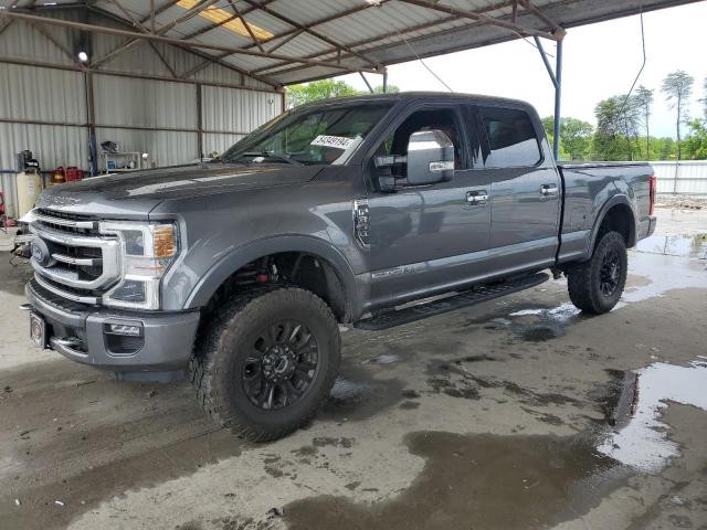 1FT8W2BTXNEE15227 - 2022 FORD F250 SUPER DUTY GRAY photo 1