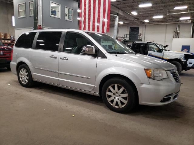 2C4RC1CG9CR395612 - 2012 CHRYSLER TOWN & COU TOURING L GRAY photo 4