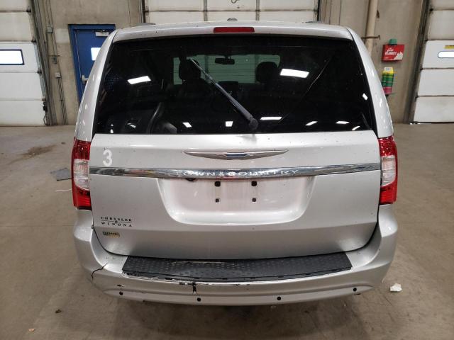 2C4RC1CG9CR395612 - 2012 CHRYSLER TOWN & COU TOURING L GRAY photo 6