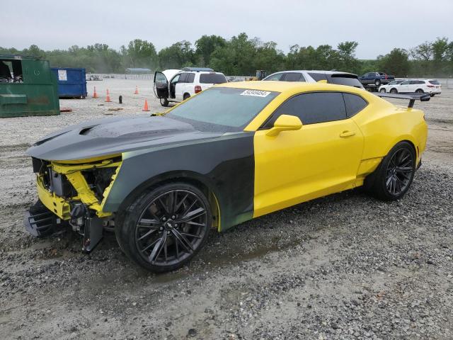 1G1FK1R65J0136507 - 2018 CHEVROLET CAMARO ZL1 黄色 照片 1