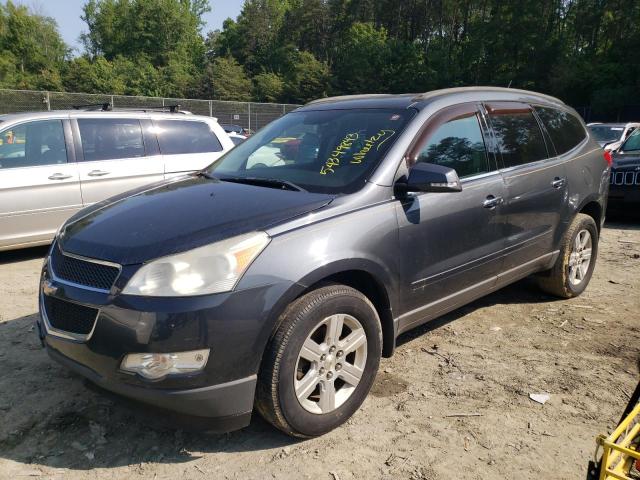 1GNKVGED3BJ253848 - 2011 CHEVROLET TRAVERSE LT GRAY photo 1