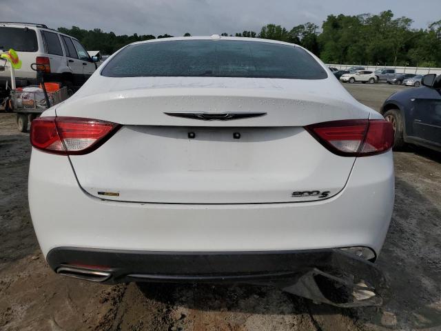 1C3CCCBB6FN719192 - 2015 CHRYSLER 200 S WHITE photo 6