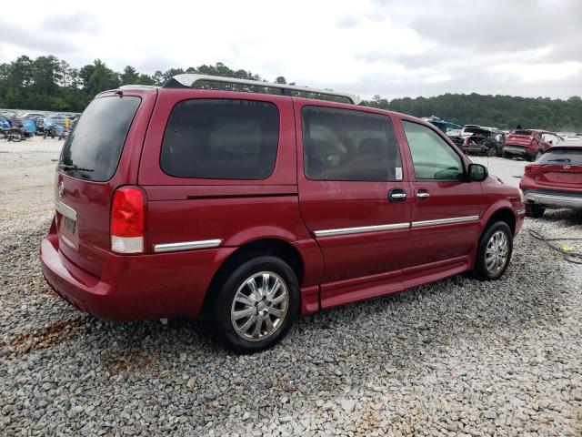 4GLDV13L95D288727 - 2005 BUICK TERRAZA INCOMPLETE BURGUNDY photo 3