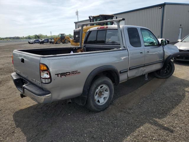 5TBBT441X2S274308 - 2002 TOYOTA TUNDRA ACCESS CAB 银色 照片 3