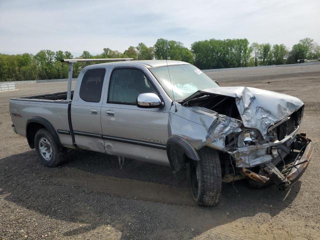 5TBBT441X2S274308 - 2002 TOYOTA TUNDRA ACCESS CAB 银色 照片 4