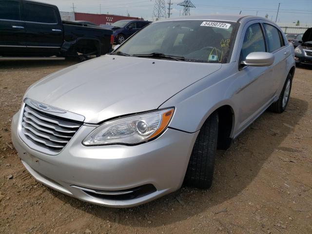 1C3CCBBB9CN172781 - 2012 CHRYSLER 200 TOURING SILVER photo 2