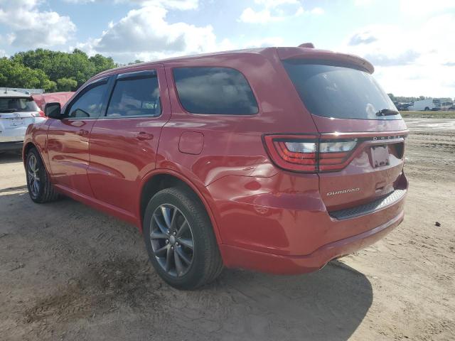 1C4RDHDG0JC160185 - 2018 DODGE DURANGO GT RED photo 2