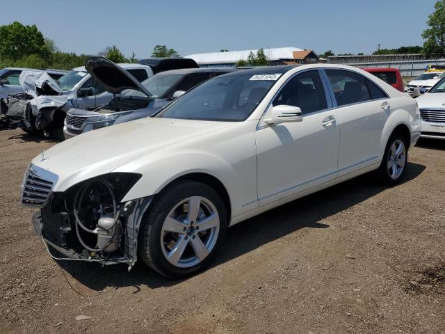 WDDNG9EBXDA511592 - 2013 MERCEDES-BENZ S550 550 4MATIC WHITE photo 1