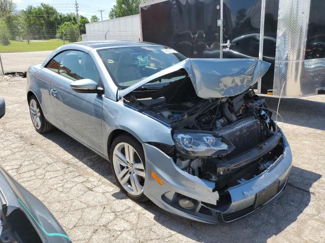 WVWFW8AH2FV001187 - 2015 VOLKSWAGEN EOS LUX 蓝色 照片 4