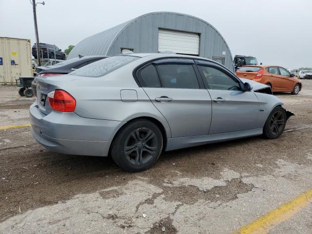 WBAVA37598NL53855 - 2008 BMW 328 I SILVER photo 3