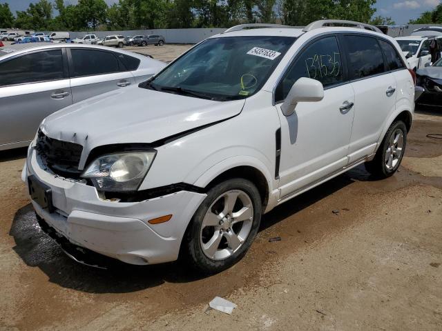 3GNAL4EK5ES658076 - 2014 CHEVROLET CAPTIVA LTZ WHITE photo 1