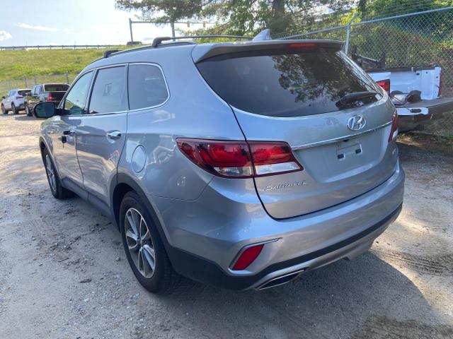 KM8SMDHF3HU224814 - 2017 HYUNDAI SANTA FE SE GRAY photo 3