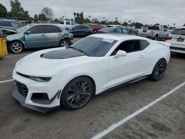 1G1FK1R6XJ0128113 - 2018 CHEVROLET CAMARO ZL1 WHITE photo 1