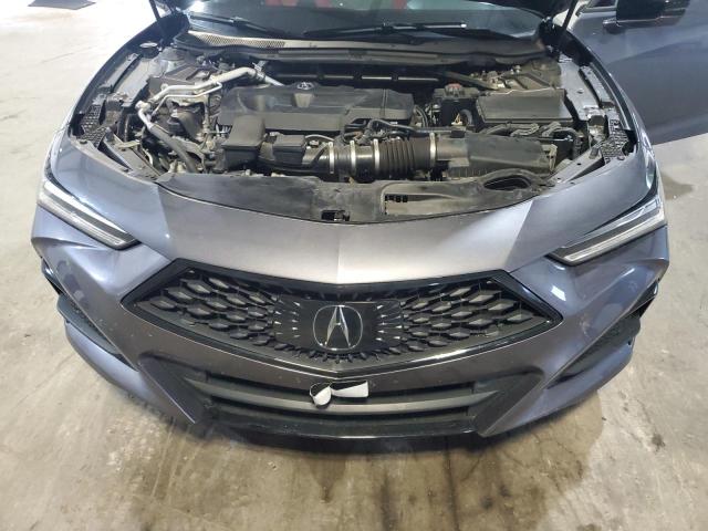 19UUB5F51NA002631 - 2022 ACURA TLX TECH A GRAY photo 11