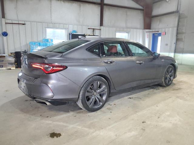 19UUB5F51NA002631 - 2022 ACURA TLX TECH A GRAY photo 3