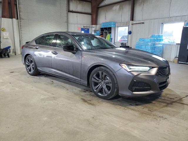 19UUB5F51NA002631 - 2022 ACURA TLX TECH A GRAY photo 4