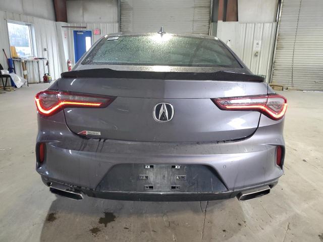 19UUB5F51NA002631 - 2022 ACURA TLX TECH A GRAY photo 6