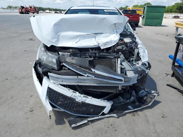 1G1PG5SB2E7220317 - 2014 CHEVROLET CRUZE LTZ WHITE photo 5