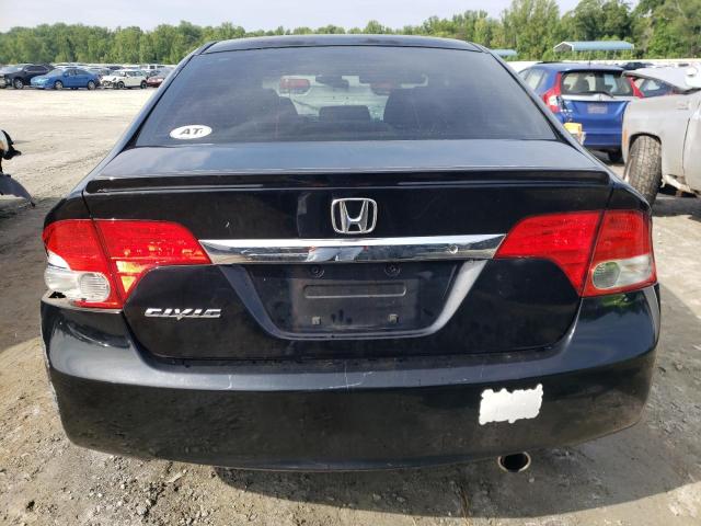 2HGFA16699H312563 - 2009 HONDA CIVIC LX-S 黑色 照片 6