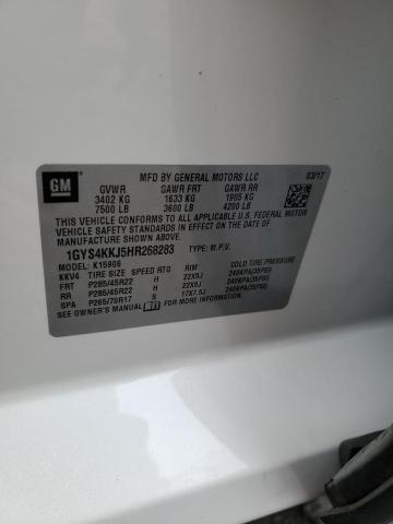 1GYS4KKJ5HR268283 - 2017 CADILLAC ESCALADE ESV PLATINUM Ağ foto 13