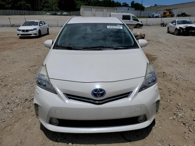 JTDZN3EU1C3149431 - 2012 TOYOTA PRIUS V WHITE photo 5