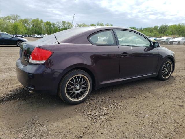 JTKDE167980261967 - 2008 TOYOTA SCION TC 紫色 照片 3