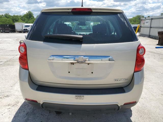 2GNALBEK2D1268258 - 2013 CHEVROLET EQUINOX LS TAN photo 6