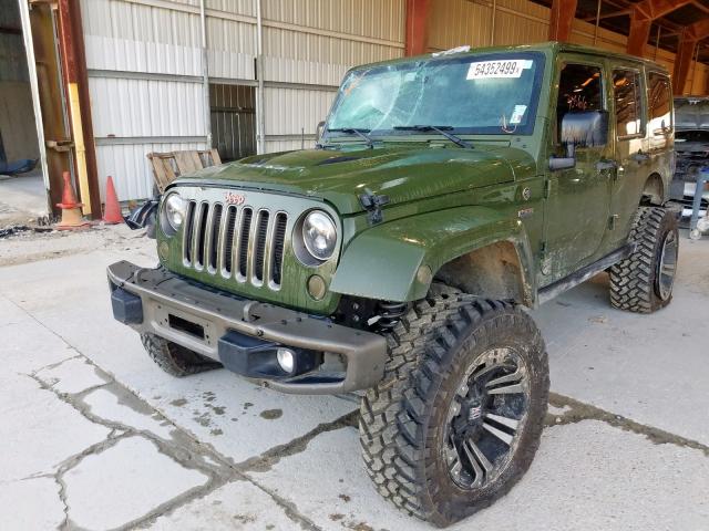 1C4HJWEG6GL249257 - 2016 JEEP WRANGLER UNLIMITED SAHARA  լուսանկար 2