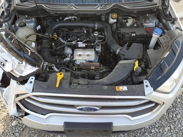 MAJ3S2GEXKC309051 - 2019 FORD ECOSPORT SE ვერცხლისფერი ფოტო 12