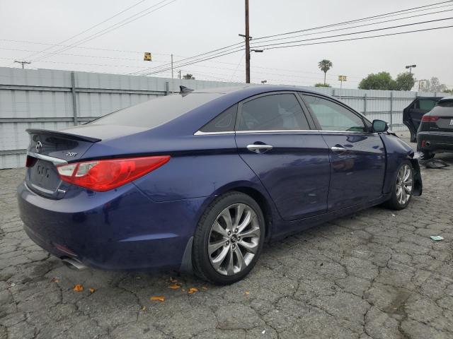 5NPEC4AB0CH363247 - 2012 HYUNDAI SONATA SE BLUE photo 3