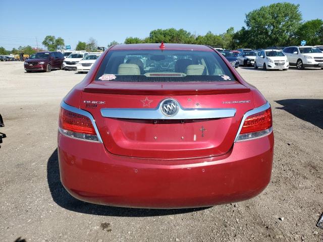 1G4GC5ER6DF267183 - 2013 BUICK LACROSSE RED photo 6