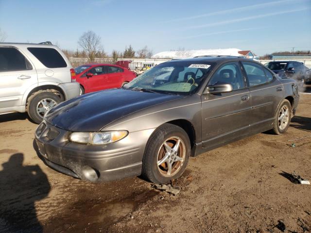 1G2WP52K5YF218403 - 2000 PONTIAC GRAND PRIX GT GRAY photo 2