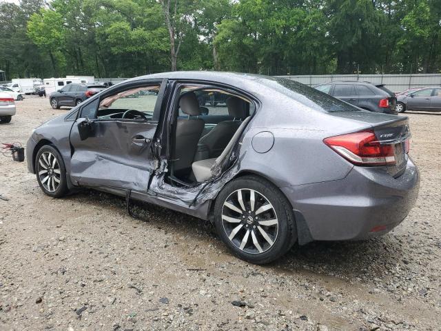 19XFB2F92EE079143 - 2014 HONDA CIVIC EXL 灰色 照片 2