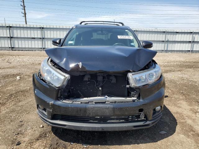 5TDJKRFH4FS191900 - 2015 TOYOTA HIGHLANDER XLE BLACK photo 5