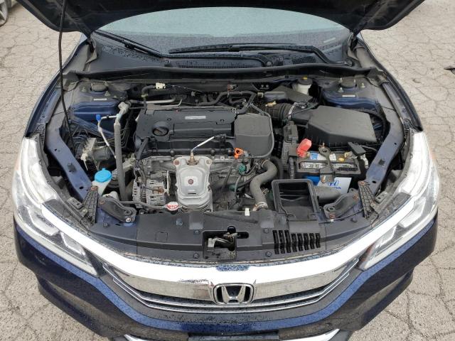 1HGCR2F34HA181773 - 2017 HONDA ACCORD LX BLUE photo 11