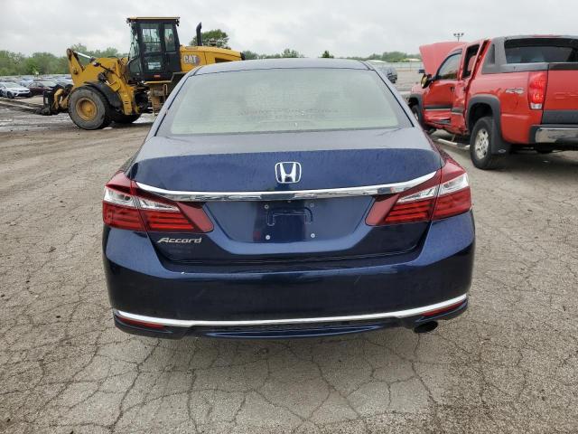 1HGCR2F34HA181773 - 2017 HONDA ACCORD LX BLUE photo 6