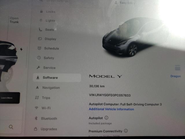 LRWYGDFD3PC057833 - 2023 TESLA MODEL Y 石墨色 照片 9