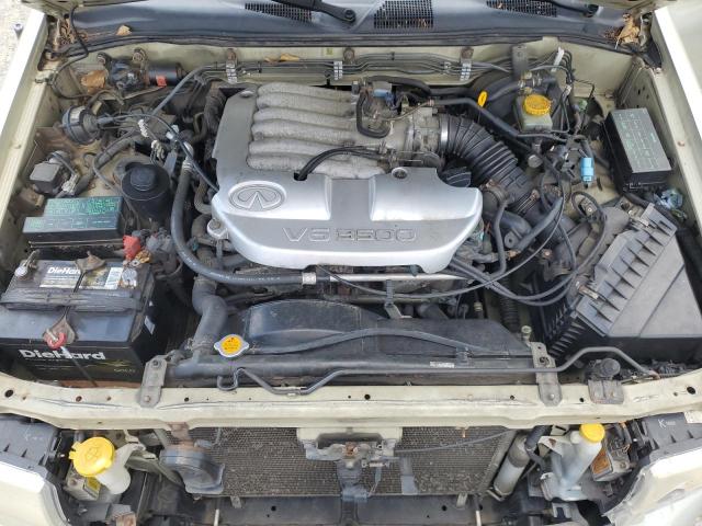 JNRDR09Y11W224473 - 2001 INFINITI QX4 GOLD photo 11