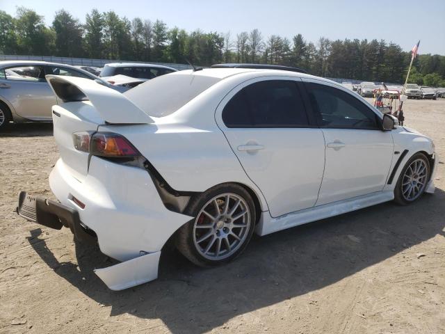 JA32W8FV1FU014532 - 2015 MITSUBISHI LANCER EVOLUTION GSR WHITE photo 3