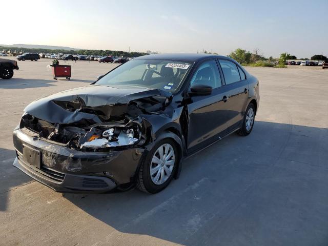 3VW2K7AJ6DM311614 - 2013 VOLKSWAGEN JETTA BASE أسود صورة 1