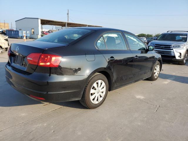 3VW2K7AJ6DM311614 - 2013 VOLKSWAGEN JETTA BASE أسود صورة 3