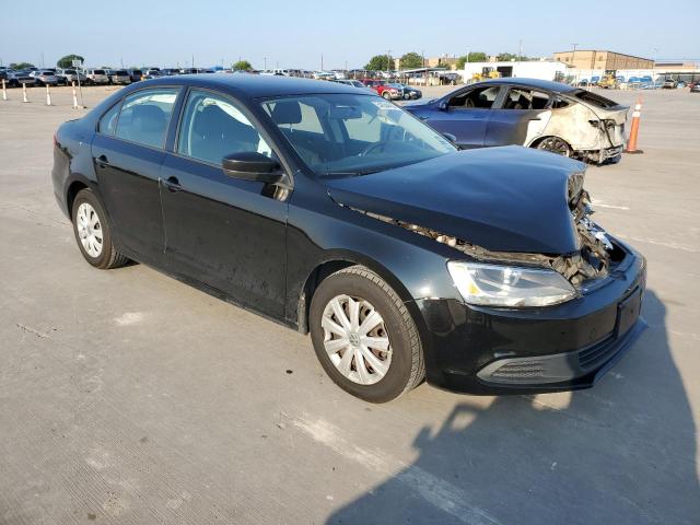 3VW2K7AJ6DM311614 - 2013 VOLKSWAGEN JETTA BASE أسود صورة 4