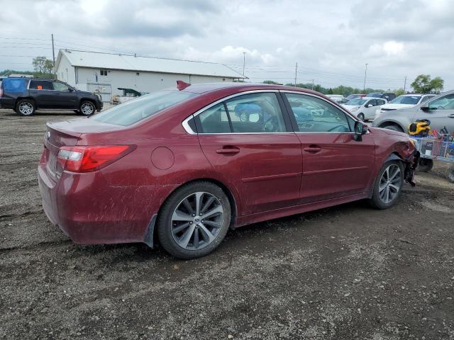 4S3BNAN68H3017944 - 2017 SUBARU LEGACY 2.5I LIMITED RED photo 3