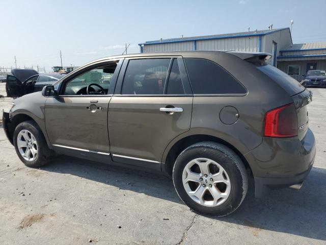 2FMDK3JC4BBA96007 - 2011 FORD EDGE SEL GRAY photo 2